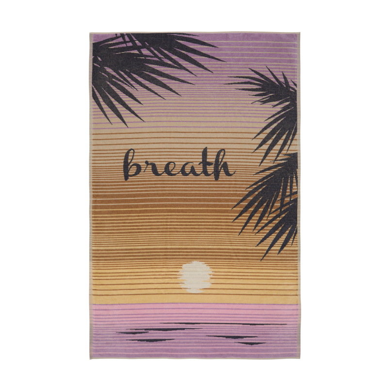 Beach Towel - Breath (Pink) Clear