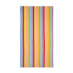 Beach Towel - Multicolour Pastel Rainbow Clear