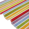 Beach Towel - Multicolour Pastel Rainbow Lining