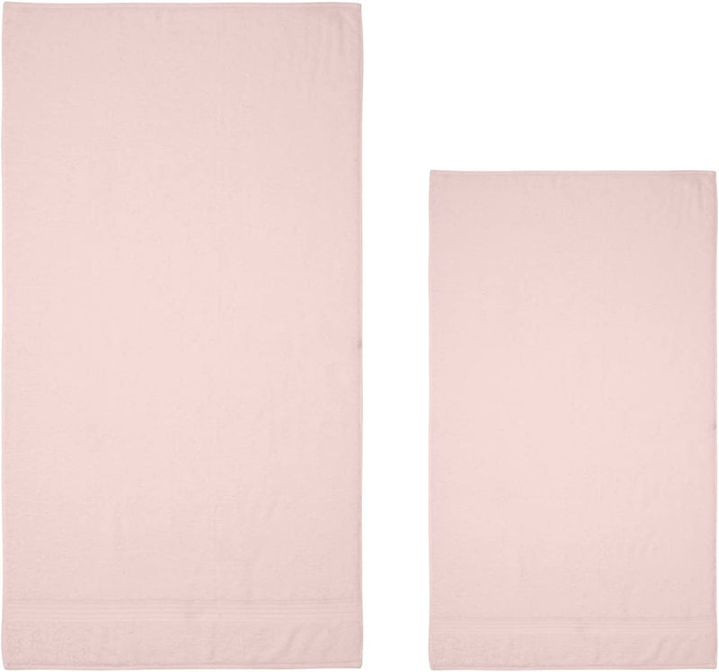 Homelover Towel Sets - Seashell Pink Full Size View Of Bath Towel & Hand Towel