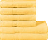 Homelover Towel Sets - Lemon Yellow | 2 Bath Towels + 4 Hand Towels