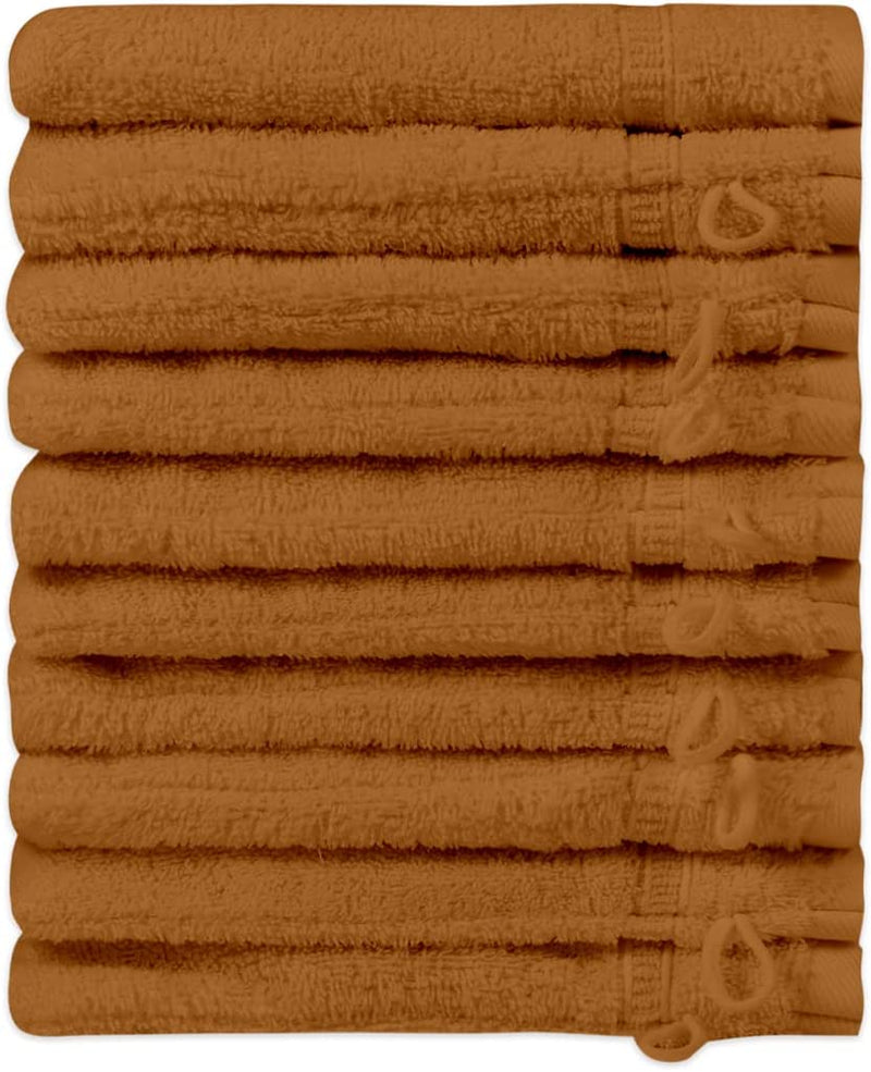 Homelover Towel Sets - Sahara Brown | 10 Washcloths