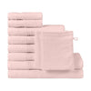 Homelover Towel Sets - Seashell Pink | 2 Bath Towels + 4 Hand Towels + 2 Guest Towels + 2 Washcloths
