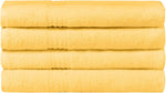 Homelover Towel Sets - Lemon Yellow | 4 Bath Towels