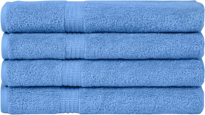 Homelover Towel Sets - Sky Blue | 4 Bath Towels