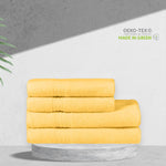 Homelover Towel Sets - Lemon Yellow OEKO_TEX Made In Gren Certified