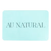 Au Natural - Stone Non Slip Bath Mat Aqua Blue Close