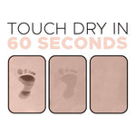 Au Natural - Stone Non Slip Bath Mat Pink Dry
