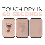 Clean Stone Non Slip Bath Mat Pink Dry
