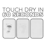 Au Natural - Stone Non Slip Bath Mat White Dry