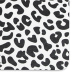Leopard Print Stone Non Slip Bath Mat White Corner