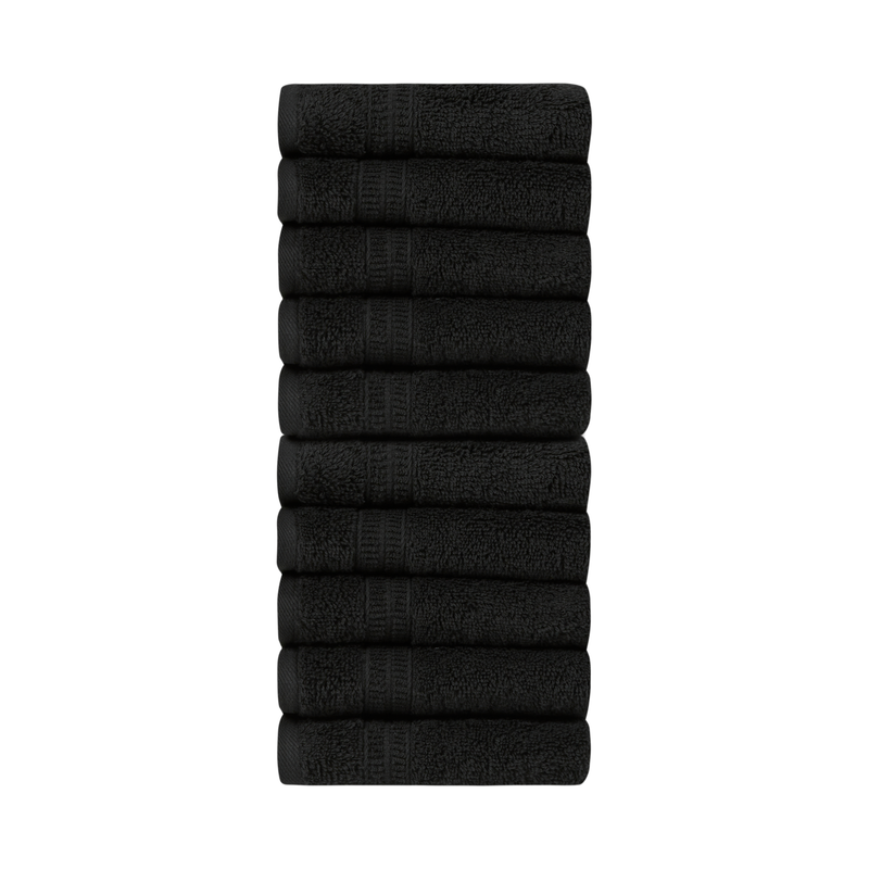 Homelover Towel Sets - Charcoal Black | 10 Hand Towels