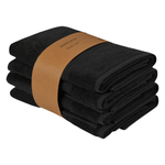 Homelover Towel Sets - Charcoal Black | 4 Towels Packaging