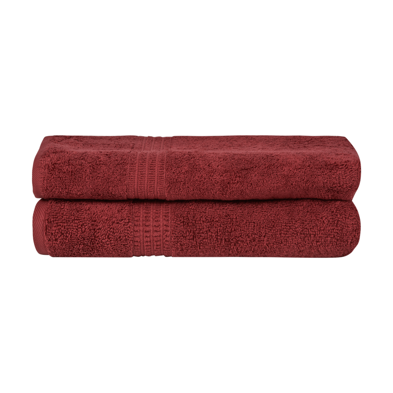 Homelover Towel Sets - Berry Red | 2 Hand Towels