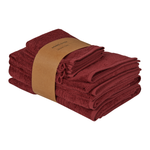 Homelover Towel Sets - Berry Red | Packaging Towels & Washcloths