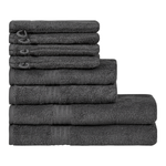 Homelover Towel Sets - Coal Grey 2x2x4