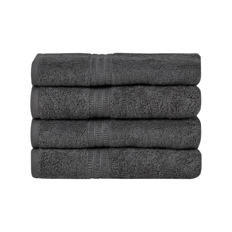 Homelover Towel Sets - Coal Grey 4 hand towels