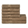 Homelover Towel Sets - Cone Brown | 2 Bath Towels + 4 Hand Towels