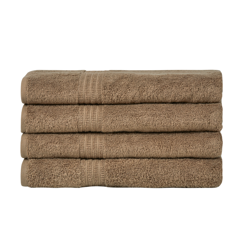 Homelover Towel Sets - Cone Brown | 4 Hand Towels