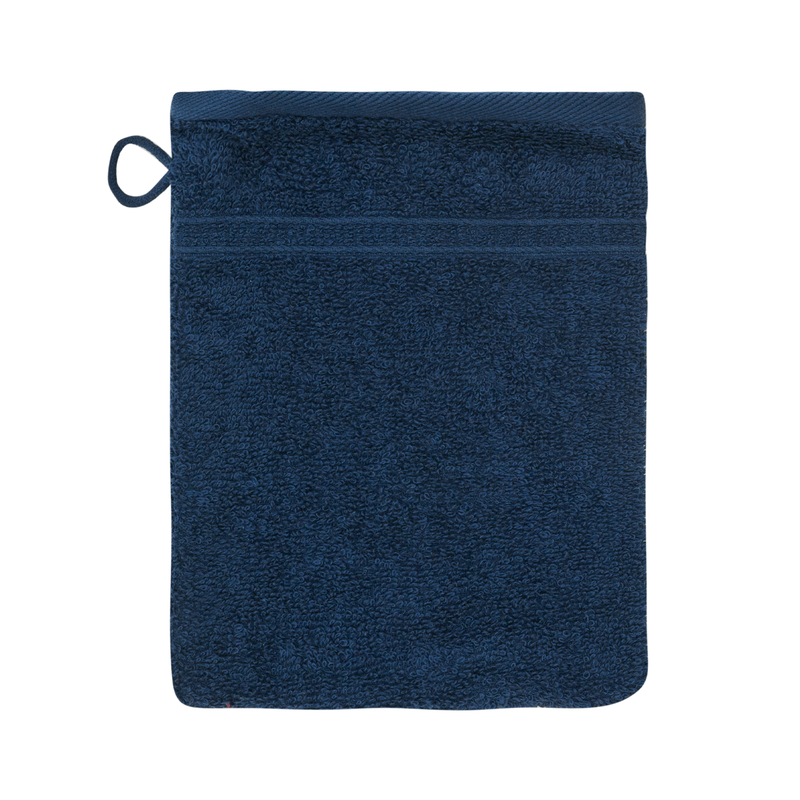 Homelover Towel Sets - Deep Sea Blue Full View Washcloths