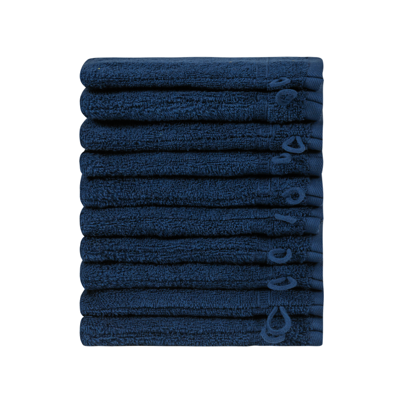 Homelover Towel Sets - Deep Sea Blue | 10 Washcloths