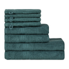 Homelover Towel Sets - Forest Green | 2 Bath Towels + 2 Hand Towels + 4 Washcloths