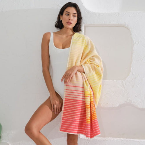 Beach Towel - Beach (Women's) Standing Up Ladies Model