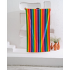 Get beach-ready with our Multicolour Rainbow organic cotton beach towel. Super soft and absorbent, it's the perfect addition to your beach bag.