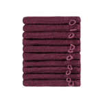 Homelover Towel Sets - Plum Purple | 10 Washcloths