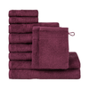 Homelover Towel Sets - Plum Purple | 2 Bath Towels + 4 Hand Towels + 2 Guest Towels + 2 Washcloths