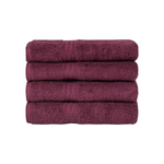 Homelover Towel Sets - Plum Purple | 4 Hand Towels