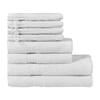 Homelover Towel Sets - Snow White | 2 Bath Towels + 2 Hand Towels + 4 Washcloths