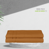 Organic Cotton Bathmat Set - Sahara Brown Oeko-tex