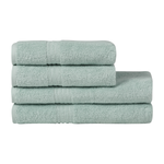 Homelover Towel Sets - Tea Green | 2 Bath Towels + 2 Hand Towels