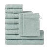 Homelover Towel Sets - Tea Green | 2 Bath Towels + 4 Hand Towels + 2 Guest Towels + 2 Washcloths