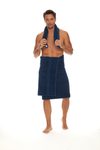 Homelover Towel Sets - Deep Sea Blue Male Model