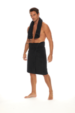 Homelover Towel Sets - Charcoal Black | Men's Charcoal Organic Bath Towels