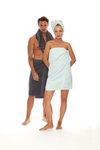 Homelover Towel Sets - Coal Grey Male & Ladies Model