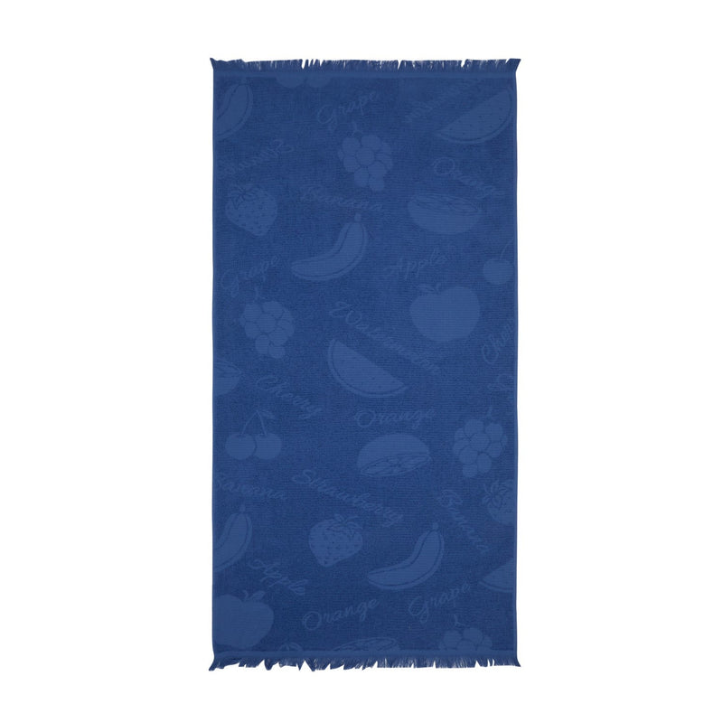 Beach Towel - Berry (Royal Blue)