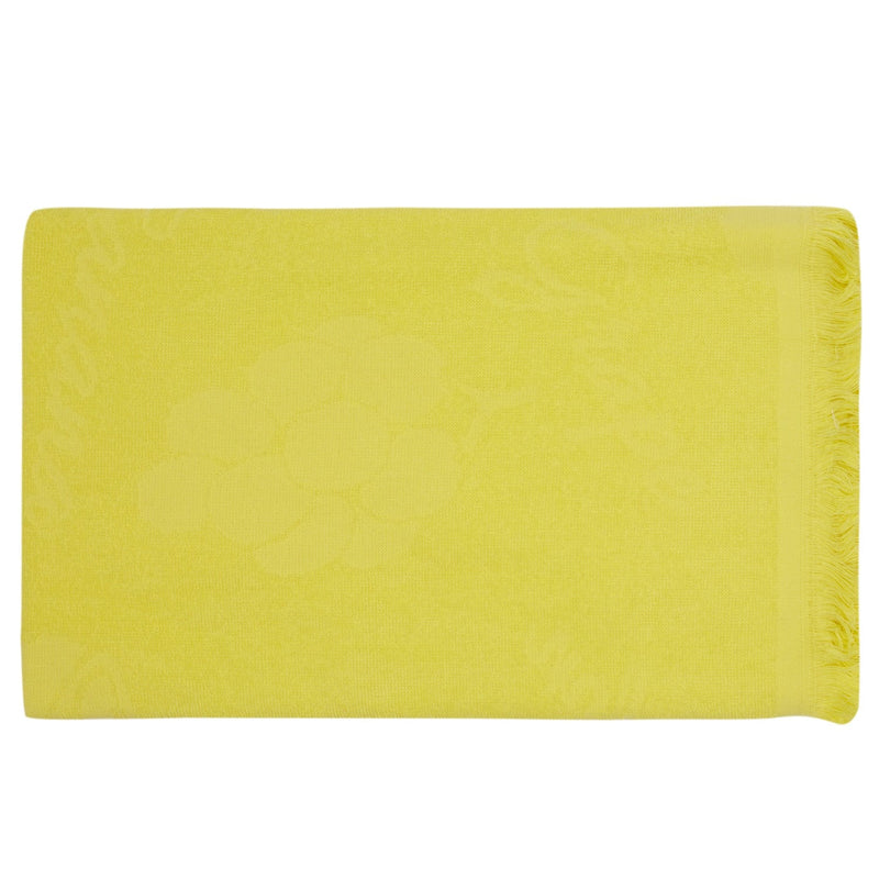 Beach Towel - Berry (Yellow) Product Folded View