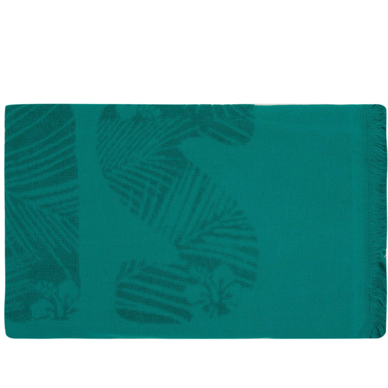 Beach Towel - Festival (Light Green) Folded Product