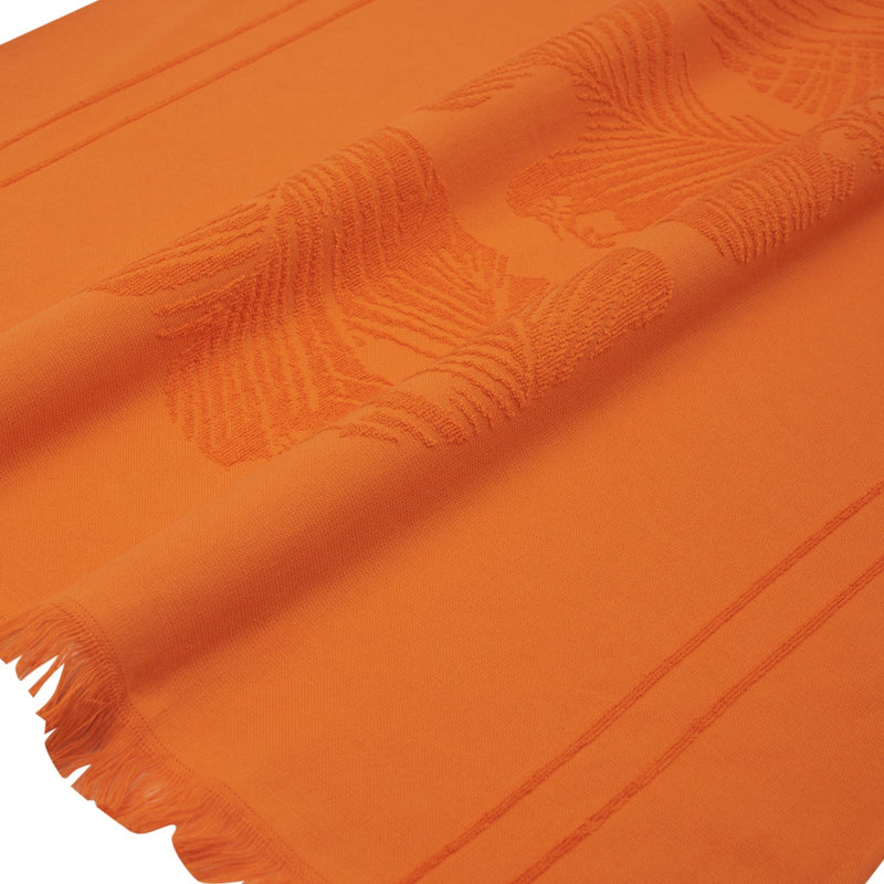 Beach Towel - Festival (Orange) Close View Of Product