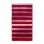 Beach Towel - Red Stripe Multicolour Product Full View