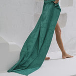 Beach Towel - Stella (Light Green) Lifestyle