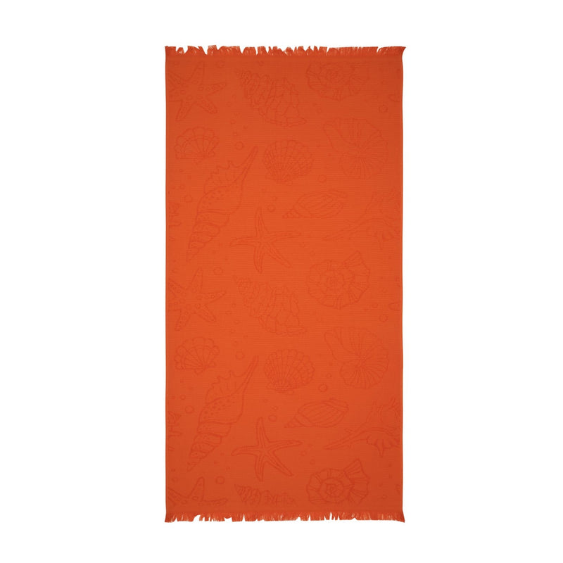 Beach Towel - Stella (Orange) Product Full View
